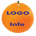 Orange Gift Shop Ornaments w/ Mirrored Back (8 Sq. In.)